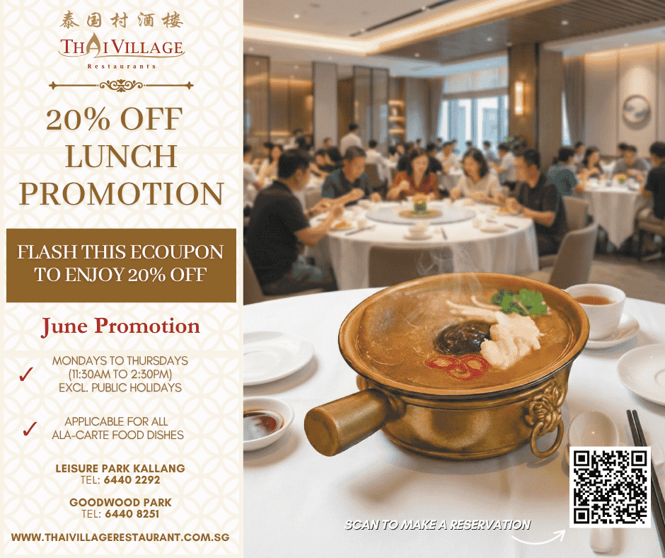 Thai Village June Lunch Promotion